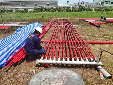 เดินระบบท่อน้ำดับเพลิง ระบบสปริงเกอร์ดับเพลิง